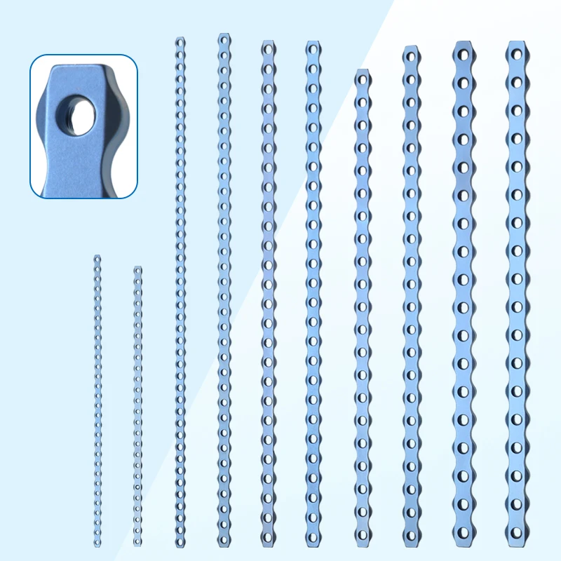 Veterinary Surgical Titanium ALPS Locking Plate Small Animal Orthopedic Surgical Plates Veterinary Orthopedic Plate Autoclavable
Veterinary Surgical Titanium ALPS Locking Plate Small Animal Orthopedic Surgical Plates Veterinary Orthopedic Plate Autoclavable