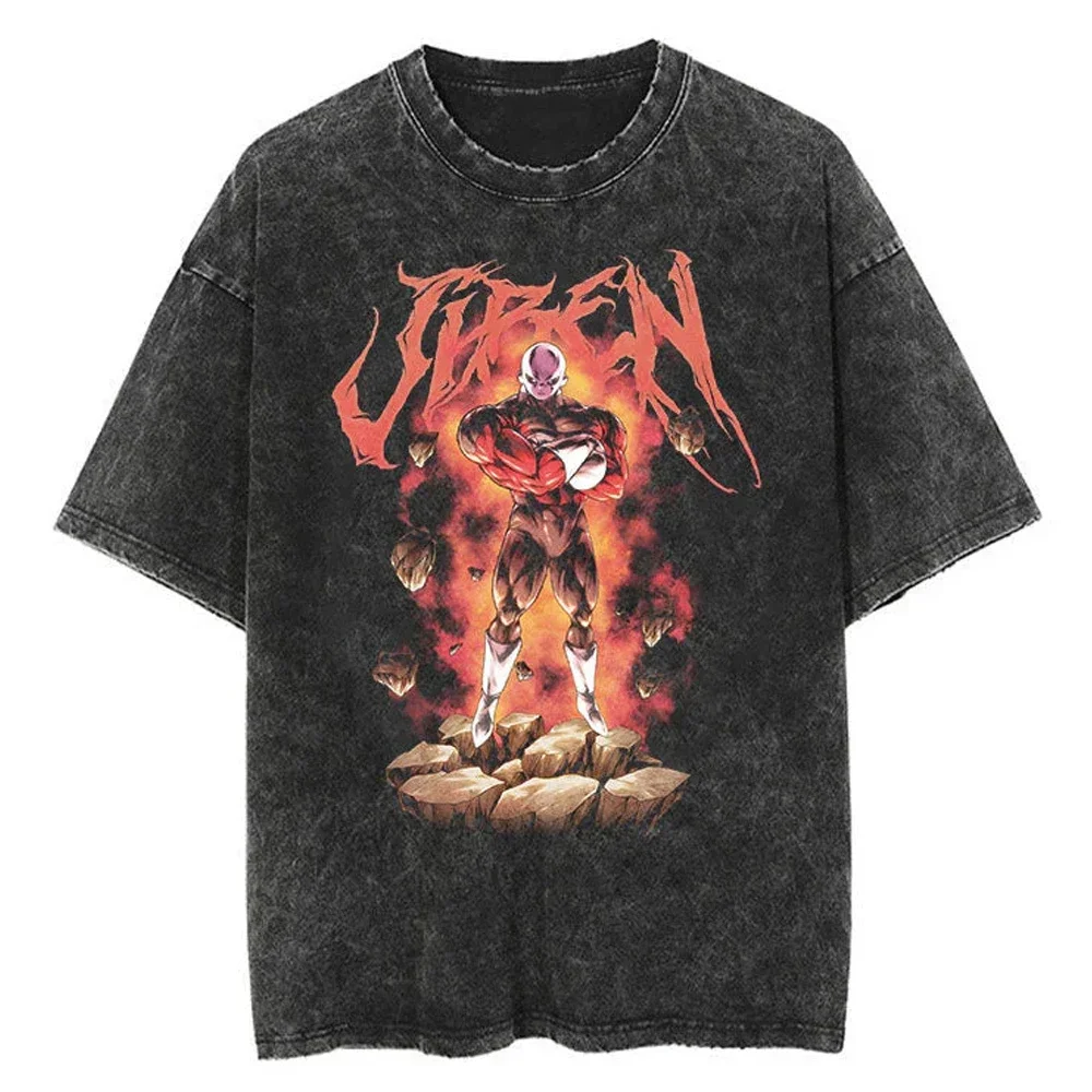 Men Tshirt Washed Black Vintage Japanese Anime Dragon Ball Graphic T-Shirt Hip Hop Streetwear Summer Cotton T Shirt Unisex
Men Tshirt Washed Black Vintage Japanese Anime Dragon Ball Graphic T-Shirt Hip Hop Streetwear Summer Cotton T Shirt Unisex