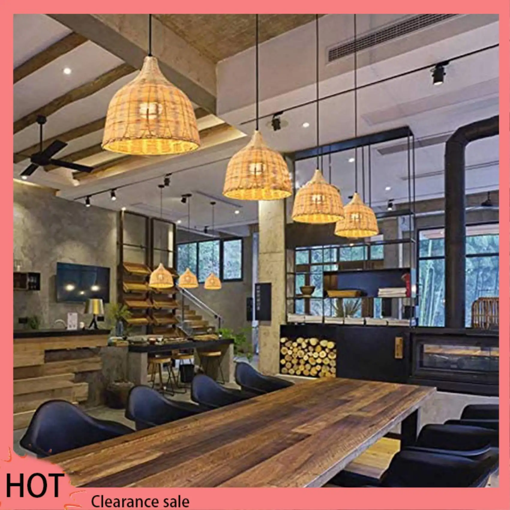 A88Z 2X Rattan Lamp Pendant Light Vintage Hanging Lamp Shades E27 Living Room Dining Room Decor Cafe Restaurant Hanglamp(XXS)
A88Z 2X Rattan Lamp Pendant Light Vintage Hanging Lamp Shades E27 Living Room Dining Room Decor Cafe Restaurant Hanglamp(XXS)