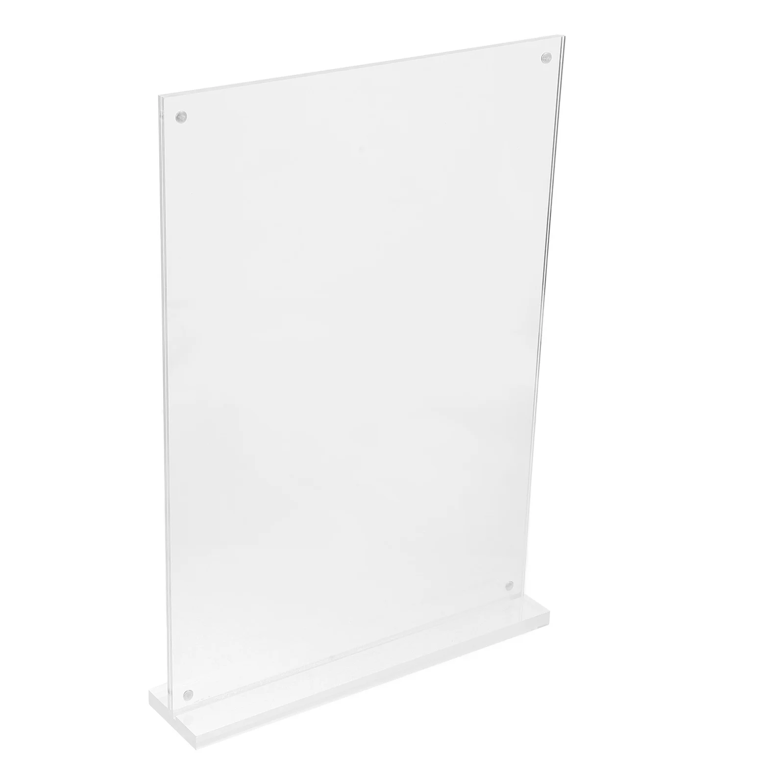 Acrylic T-Shape Sign Holder Clear Display Stand For Menu Poster Card Tabletop Restaurant Wedding Bridal Shower
Acrylic T-Shape Sign Holder Clear Display Stand For Menu Poster Card Tabletop Restaurant Wedding Bridal Shower