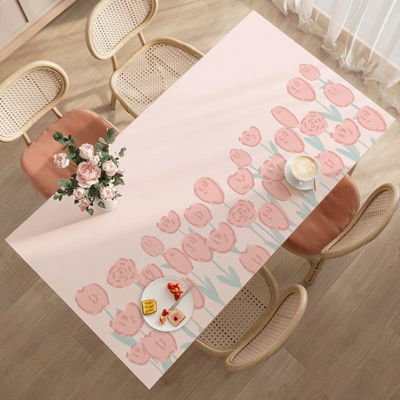 Table Cloth WaterproofOil-proof Wash-free and Anti-scalding Household High-end Dining Table Mat, Coffee Table Mat
Table Cloth WaterproofOil-proof Wash-free and Anti-scalding Household High-end Dining Table Mat, Coffee Table Mat