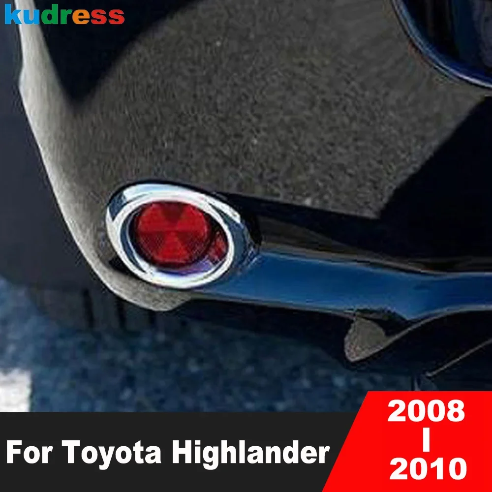 Car Rear Fog Light Lamp Cover Trim For Toyota Highlander Kluger 2008 2009 2010 Chrome Tail Foglight Bezel Trims Accessories
Car Rear Fog Light Lamp Cover Trim For Toyota Highlander Kluger 2008 2009 2010 Chrome Tail Foglight Bezel Trims Accessories