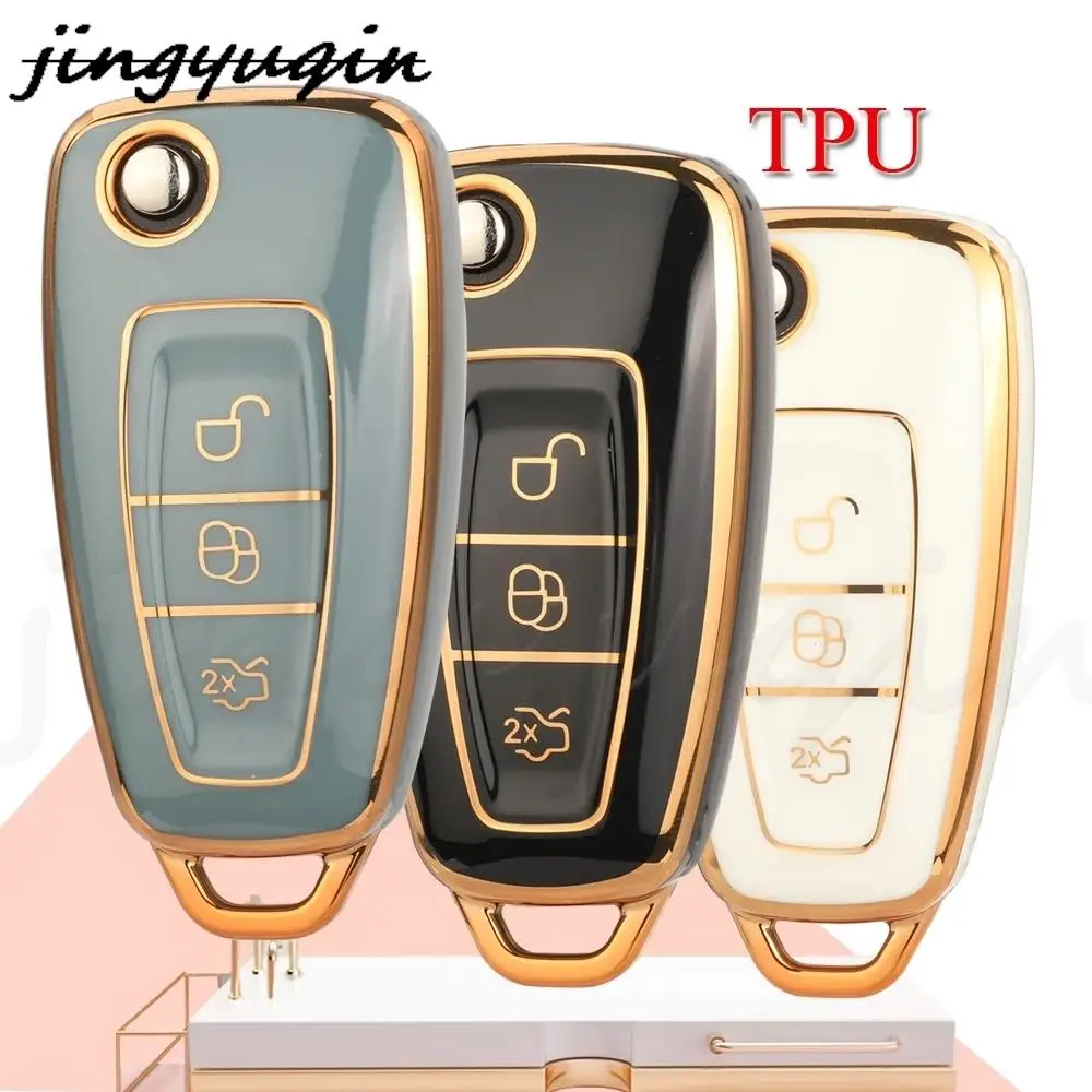 jingyuqin TPU Car Key Shell Case For Ford Ranger C-Max S-Max Focus Galaxy Mondeo Transit Tourneo Custom Protector Accessories
jingyuqin TPU Car Key Shell Case For Ford Ranger C-Max S-Max Focus Galaxy Mondeo Transit Tourneo Custom Protector Accessories
