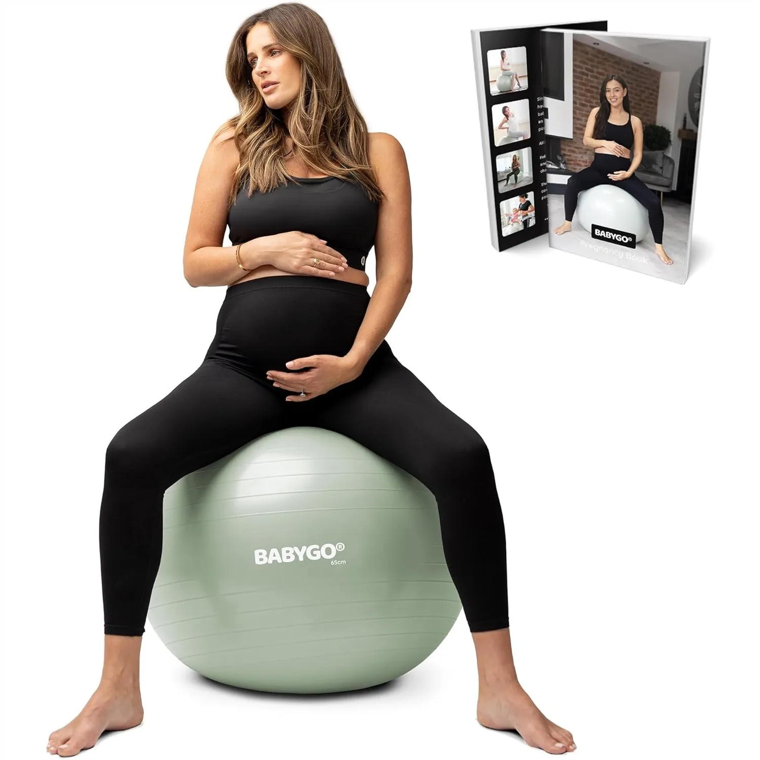 Birthing Ball for Pregnancy Yoga & Labor Exercise with Book Set, Trimester Targeting Maternity Physio, Birth & Recovery Plan
Birthing Ball for Pregnancy Yoga & Labor Exercise with Book Set, Trimester Targeting Maternity Physio, Birth & Recovery Plan