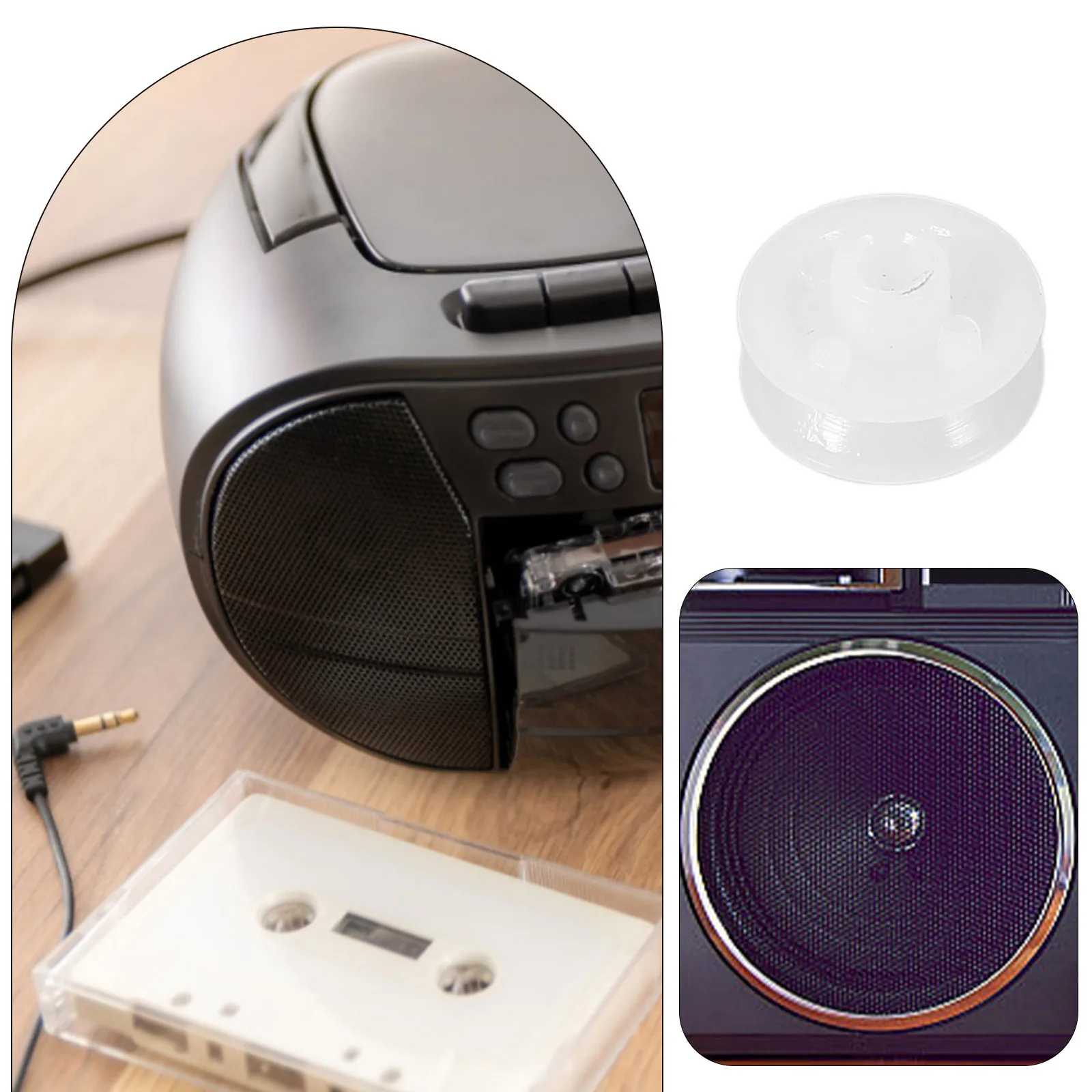 10 Pcs Plastic Pulley Wheels Audio Record Player Accessories Recorder Belt Square Cassette Belts
10 Pcs Plastic Pulley Wheels Audio Record Player Accessories Recorder Belt Square Cassette Belts