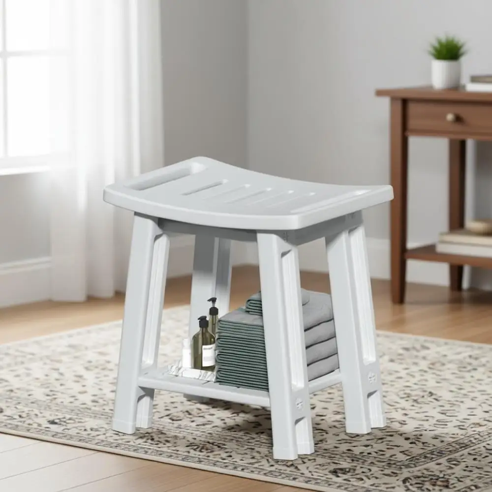 Heavy-Duty 400 lbs Shower Stool with Anti-Slip Feet for Safe Bathing
Heavy-Duty 400 lbs Shower Stool with Anti-Slip Feet for Safe Bathing