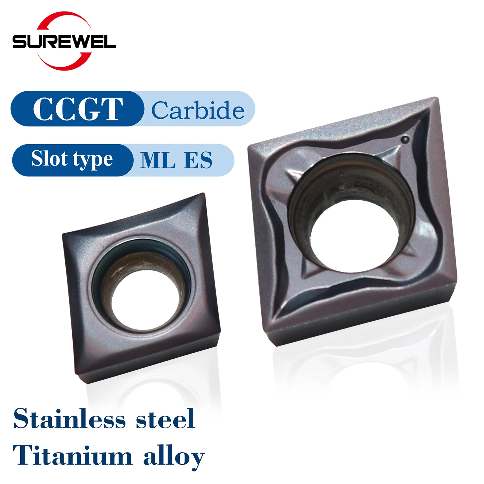 CCGT060201 CCGT060202 CCGT060204 CCGT09T301 CCGT09T302 CCGT09T304 ML ES Processing Steel and Stainless Steel Carbide Inserts
CCGT060201 CCGT060202 CCGT060204 CCGT09T301 CCGT09T302 CCGT09T304 ML ES Processing Steel and Stainless Steel Carbide Inserts