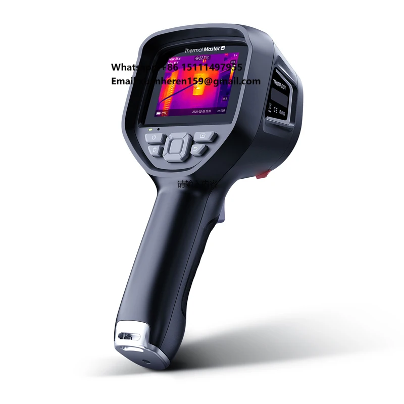 Thermal Master Thor002 Thermal Camera 4X Digital Zoom LED Light Lasr Pointer Handheld Thermal Imager 512*384 X³IR Resolution
Thermal Master Thor002 Thermal Camera 4X Digital Zoom LED Light Lasr Pointer Handheld Thermal Imager 512*384 X³IR Resolution