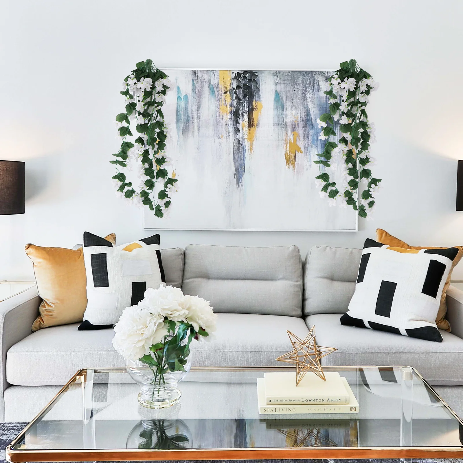 Artificial Lavender Flowers White Green Simulation Vine For Wedding Home Decoration Table Setting Silk Fake Plants Craft
Artificial Lavender Flowers White Green Simulation Vine For Wedding Home Decoration Table Setting Silk Fake Plants Craft