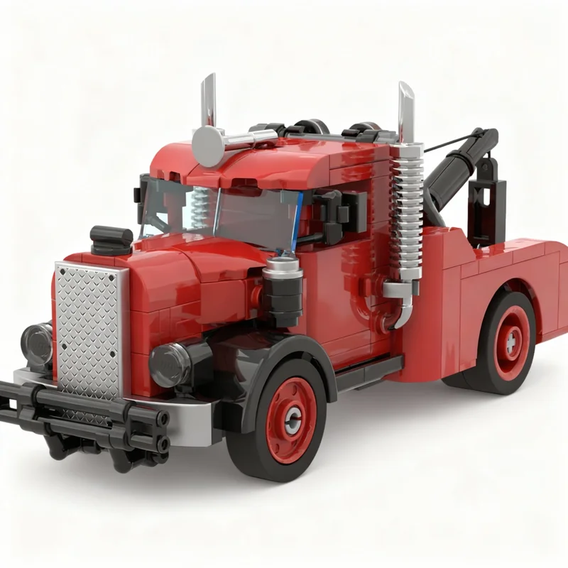 336pcs MOC Needlenose Tow Truck City Traffic Model Building Blocks Construction Toy Christmas Gifts DIY Creative Idea Education
336pcs MOC Needlenose Tow Truck City Traffic Model Building Blocks Construction Toy Christmas Gifts DIY Creative Idea Education