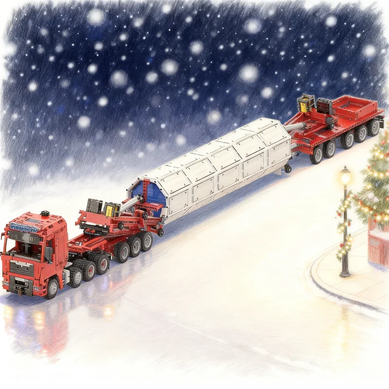 3671pcs MOC Mega Windmill Transpoter Complete Technical Model Building Blocks Creative DIY Gift Display Decor Assemble Premium
3671pcs MOC Mega Windmill Transpoter Complete Technical Model Building Blocks Creative DIY Gift Display Decor Assemble Premium