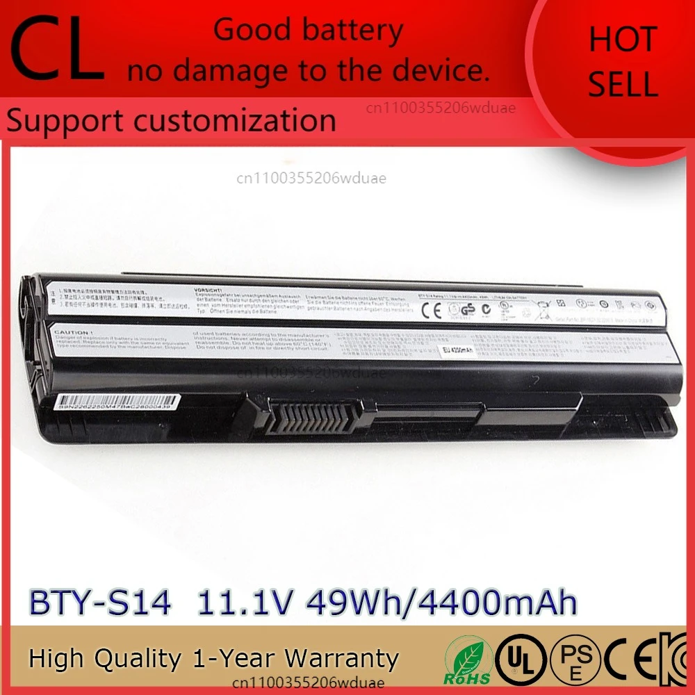 Brand New Original BTY-S14 BTY-S15 11.1V 49Wh Laptop Battery for MSI GE60 GE70 2PE MS-16GF MS-16GC MS-16GD
Brand New Original BTY-S14 BTY-S15 11.1V 49Wh Laptop Battery for MSI GE60 GE70 2PE MS-16GF MS-16GC MS-16GD