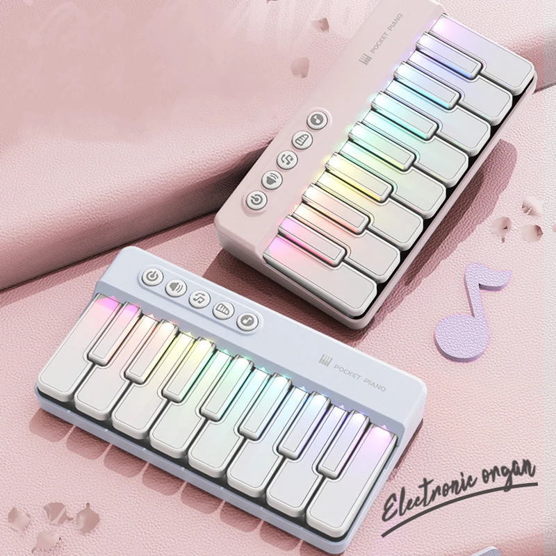 8 Key Mini Pocket Electronic Piano Tone Children's Beginner Music Equipment Multifunctional Small Piano Portable Boys Girls Toys
8 Key Mini Pocket Electronic Piano Tone Children's Beginner Music Equipment Multifunctional Small Piano Portable Boys Girls Toys