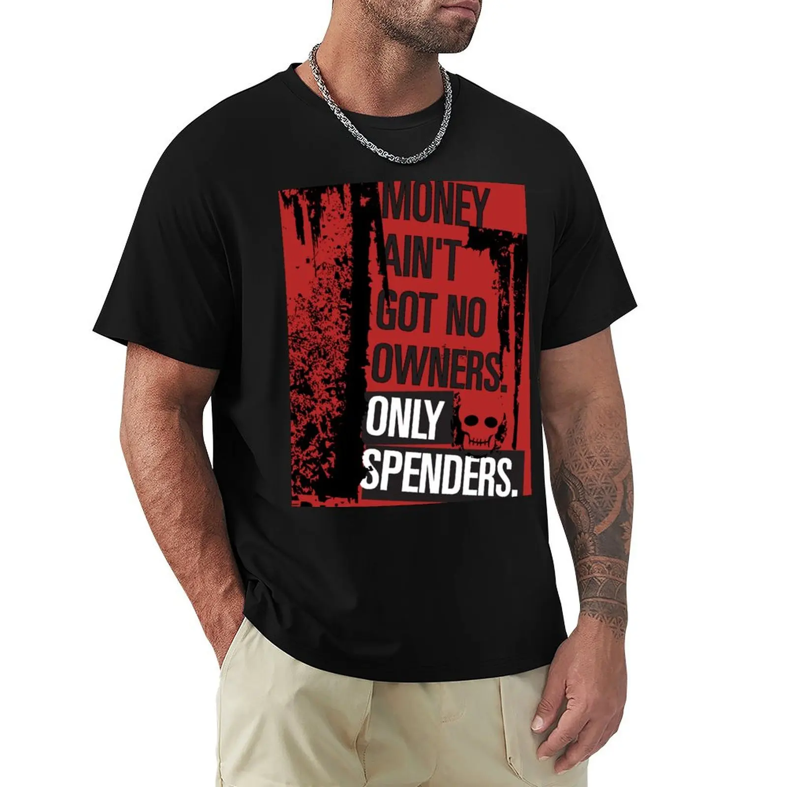 Money Ain't Got No Owners - OMar Little The Wire - Dark T-Shirt tees anime graphic t shirts customizeds workout shirts for men
Money Ain't Got No Owners - OMar Little The Wire - Dark T-Shirt tees anime graphic t shirts customizeds workout shirts for men