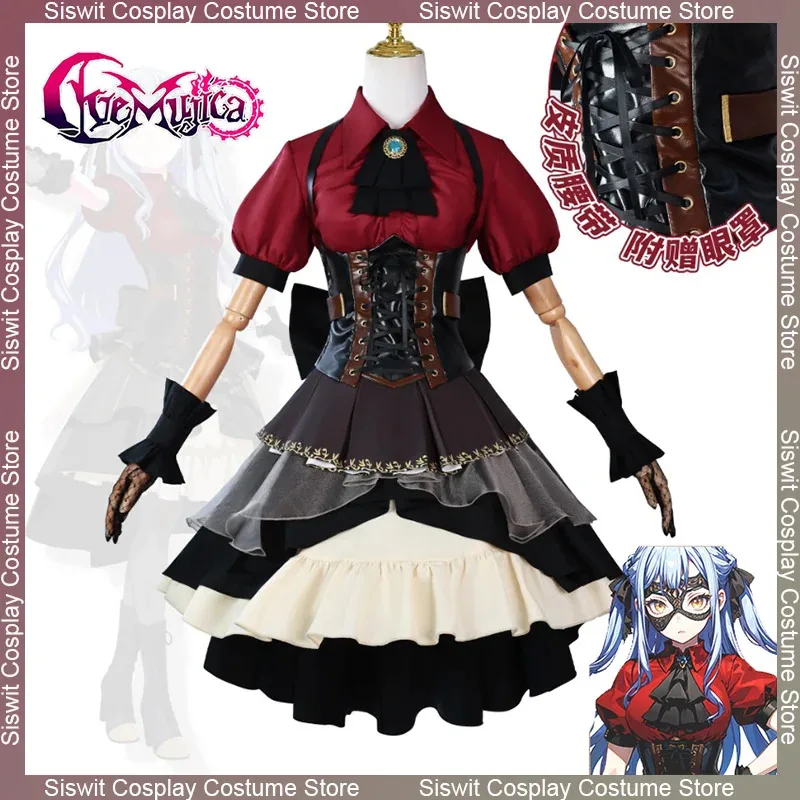Anime BanG Dream Togawa Sakiko Cosplay Costume Ave Mujica Oblivionis Gothic Princess Skirts Party Carnival Dress Up Full Set
Anime BanG Dream Togawa Sakiko Cosplay Costume Ave Mujica Oblivionis Gothic Princess Skirts Party Carnival Dress Up Full Set