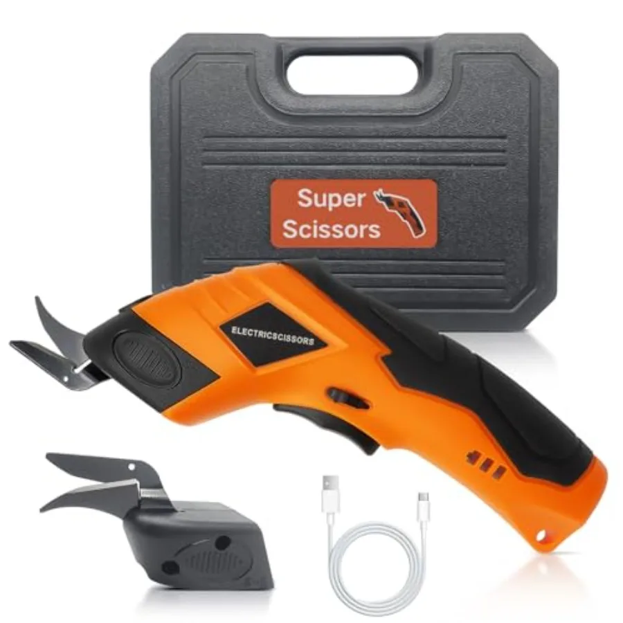 Cardboard Cutter Electric Box Cutter Ultimate Cutting Tool for Homeand Craft Cordless Electric Scissors 2 Blades
Cardboard Cutter Electric Box Cutter Ultimate Cutting Tool for Homeand Craft Cordless Electric Scissors 2 Blades