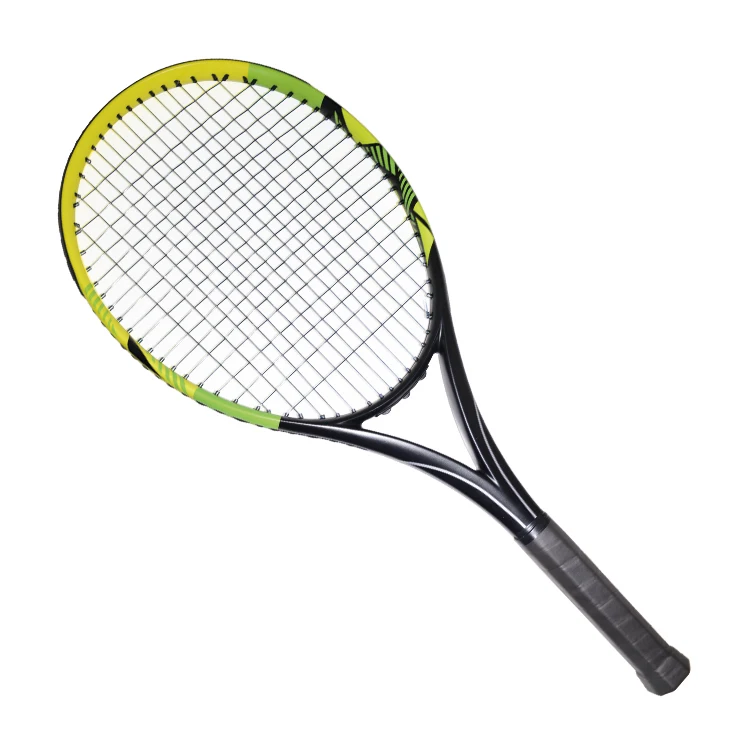 Custom 27" High Quality Carbon Fiber Integration Tennis Racket
Custom 27" High Quality Carbon Fiber Integration Tennis Racket