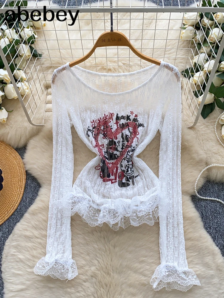 2026 Japan Style Print Graphic T Shirts Cute Women's T-shirt Long Sleeve Autumn Spring Tops 2000s Clothes Y2k Tees Female
2026 Japan Style Print Graphic T Shirts Cute Women's T-shirt Long Sleeve Autumn Spring Tops 2000s Clothes Y2k Tees Female