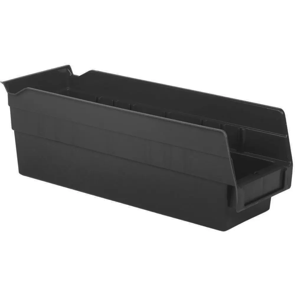 Набор из 24 пластиковых контейнеров для хранения, 12 x 4 x 4 дюйма, вместимость 10 фунтов, черные
Набор из 24 пластиковых контейнеров для хранения, 12 x 4 x 4 дюйма, вместимость 10 фунтов, черные