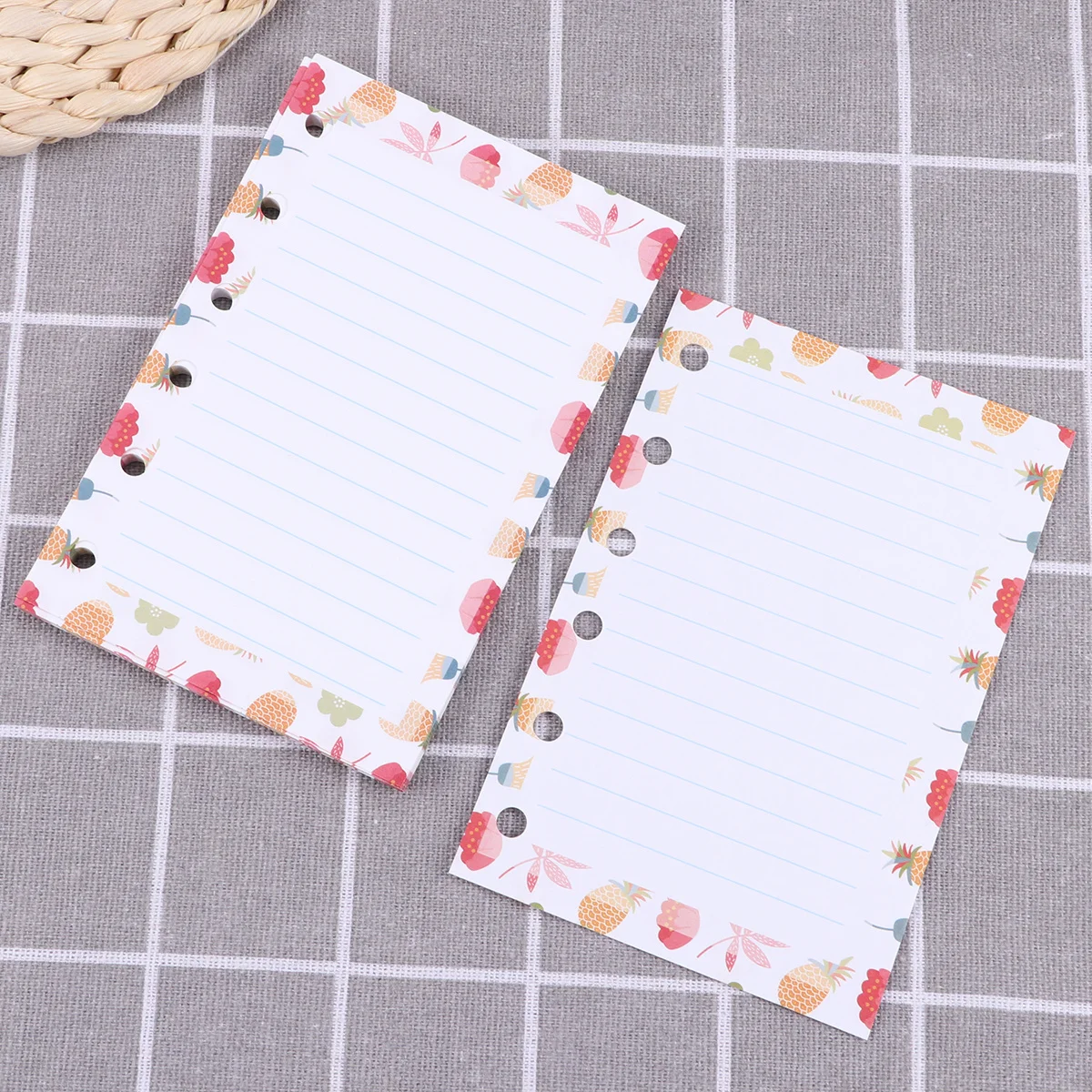40sheets A7 Size 6 Holes Colorful Cartoon Paper Refills for Spiral Bound Notebook Planner Notepad Smooth Surface Writing 
40sheets A7 Size 6 Holes Colorful Cartoon Paper Refills for Spiral Bound Notebook Planner Notepad Smooth Surface Writing