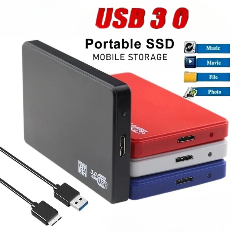 High-speed SSD USB 3.0 Enclosure Mobile Hard Drive Cases for SSD External Storage HDD Box With USB3.0 Cable ABS
High-speed SSD USB 3.0 Enclosure Mobile Hard Drive Cases for SSD External Storage HDD Box With USB3.0 Cable ABS