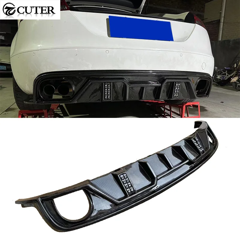 TT SLINE Plastic Carbon Look Bright Black Rear Bumper Diffuser for Audi TT Car Body Kit 08-14
TT SLINE Plastic Carbon Look Bright Black Rear Bumper Diffuser for Audi TT Car Body Kit 08-14