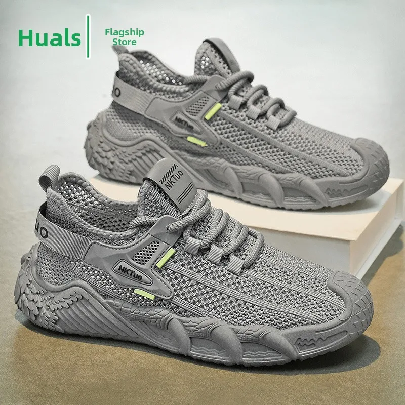Men's Summer Breathable Lightweight Running Shoes Casual Sports Sneakers Soft Bottom Mesh up up Sneakers Trendy Low Top
Men's Summer Breathable Lightweight Running Shoes Casual Sports Sneakers Soft Bottom Mesh up up Sneakers Trendy Low Top