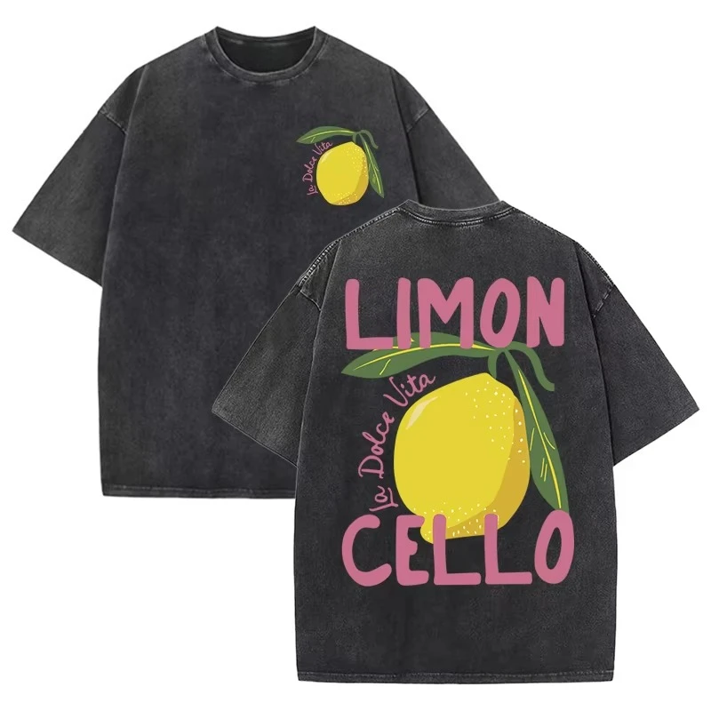 2025 Лимонная виолончель, свежие фрукты, розовая стираная футболка с буквами, женские летние футболки Y2K, хлопковые топы большого размера, свободные мягкие футболки с короткими рукавами
2025 Лимонная виолончель, свежие фрукты, розовая стираная футболка с буквами, женские летние футболки Y2K, хлопковые топы большого размера, свободные мягкие футболки с короткими рукавами