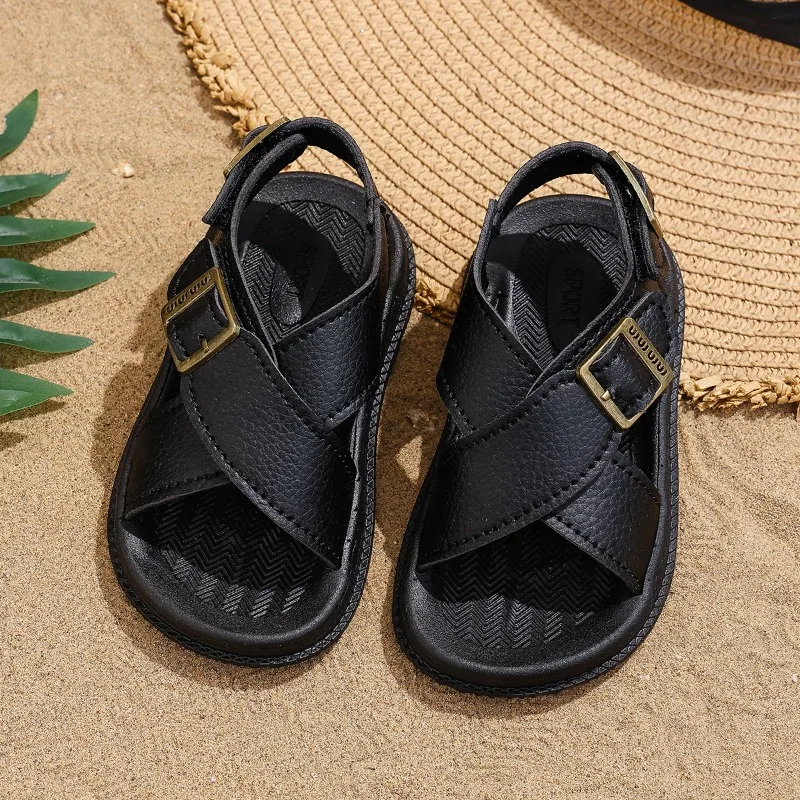 Children Cross-Strap Beach Sandals Boys Girls Summer Velcro Soft Soles Sandals Open-Toe Shoes Lightweight Non-Slip Outdoor Shoes
Children Cross-Strap Beach Sandals Boys Girls Summer Velcro Soft Soles Sandals Open-Toe Shoes Lightweight Non-Slip Outdoor Shoes
