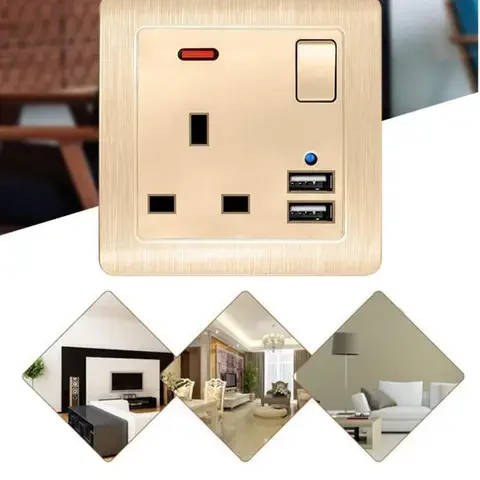 Standard UK Electrical Wall Charger Adapter Charging Wall Germany Plug Socket Power Outlets 13A High Quality and Durable
Standard UK Electrical Wall Charger Adapter Charging Wall Germany Plug Socket Power Outlets 13A High Quality and Durable