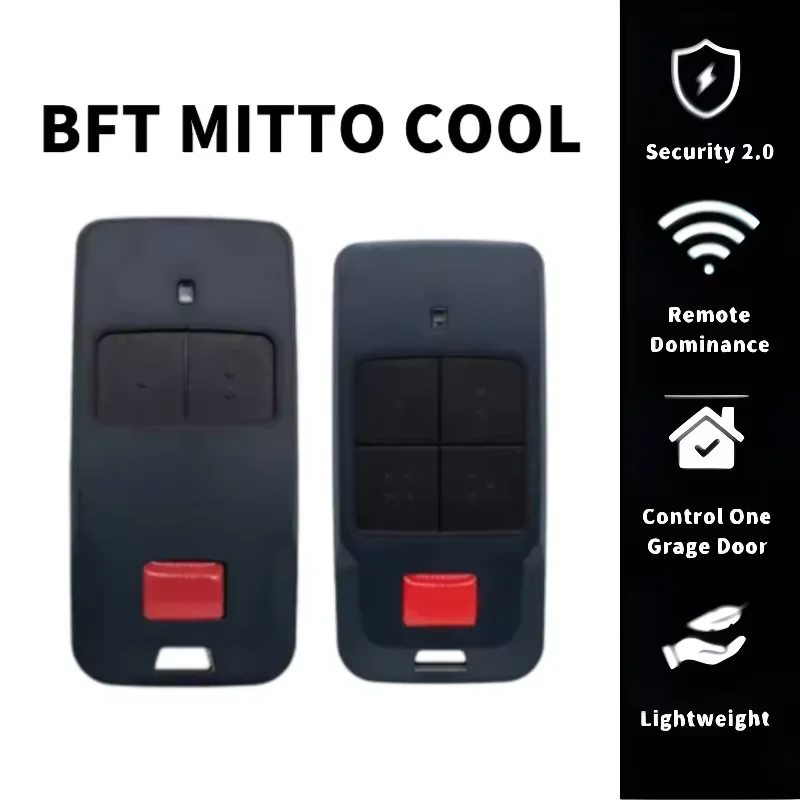 Remote Control COOL C2 C4 433.92MHz Transmitter for Garage Gate Door BFT COOL C2, 2, 4, B RCB Opener Bft
Remote Control COOL C2 C4 433.92MHz Transmitter for Garage Gate Door BFT COOL C2, 2, 4, B RCB Opener Bft