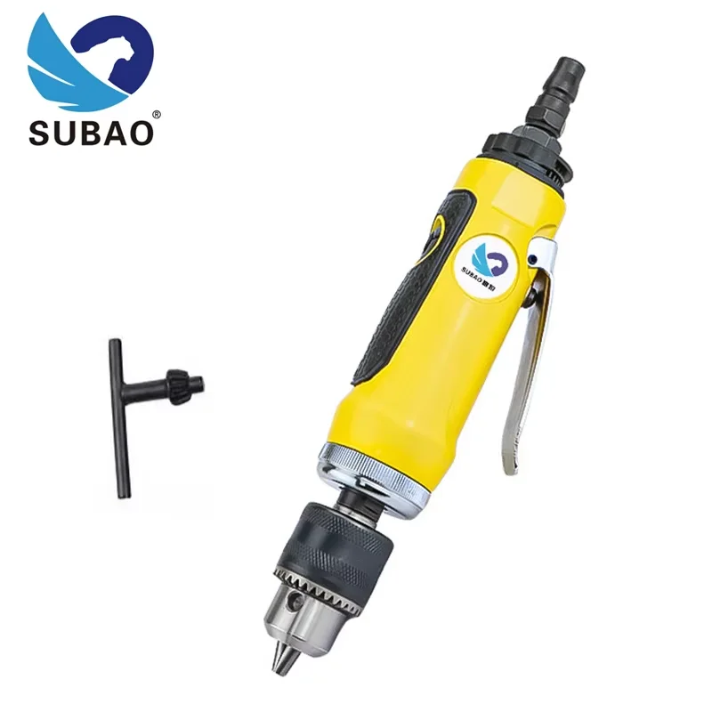 SUBAO 38" Pneumatic Air Drill High-speed Brushless Type Air Drill Tools For Wood Hole DIY Drilling Tool 4121 Straight Handheld H
SUBAO 38" Pneumatic Air Drill High-speed Brushless Type Air Drill Tools For Wood Hole DIY Drilling Tool 4121 Straight Handheld H