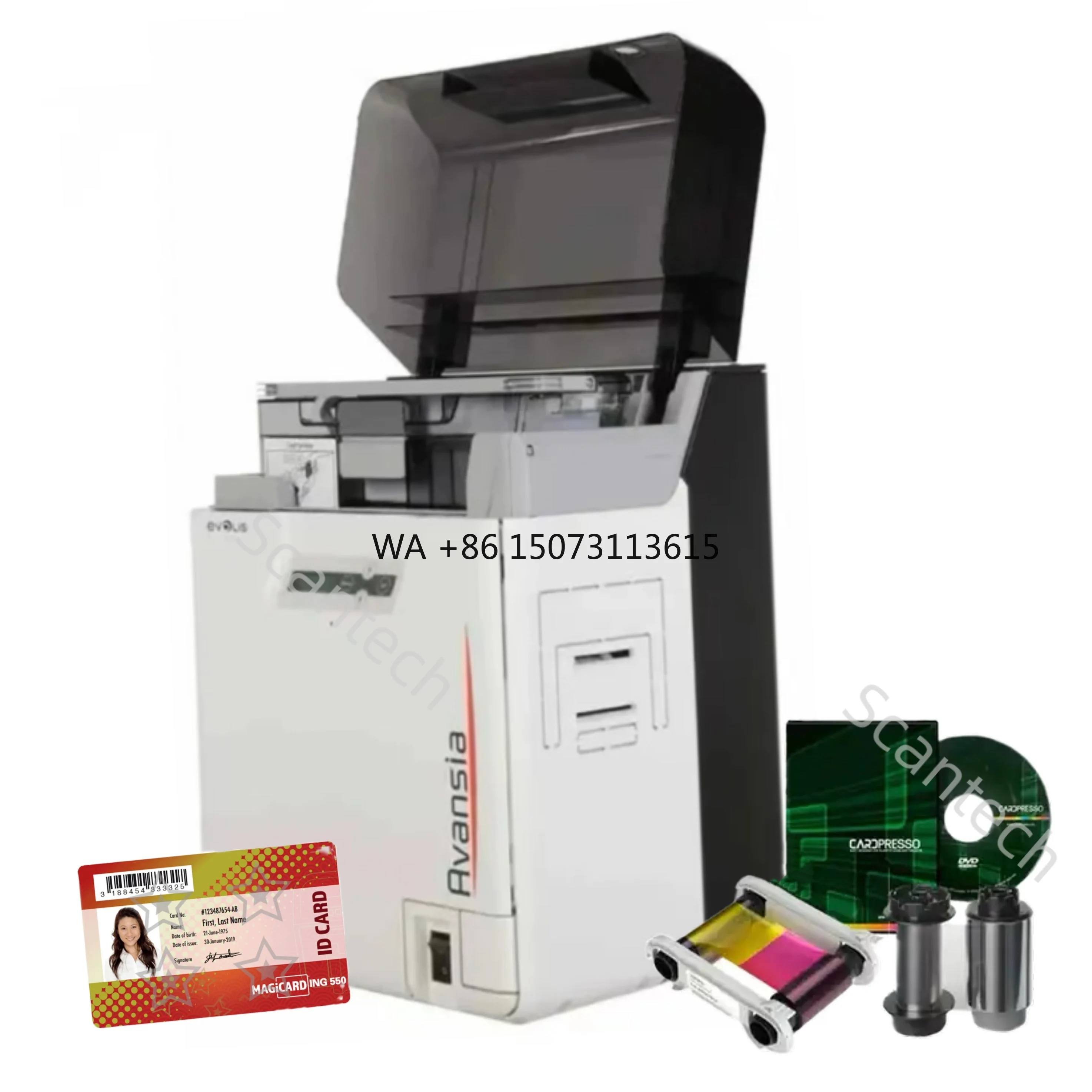 Evolis Avansia HD ID Card System - Business Hologram Retransfer PVC & Plastic Card Production
Evolis Avansia HD ID Card System - Business Hologram Retransfer PVC & Plastic Card Production