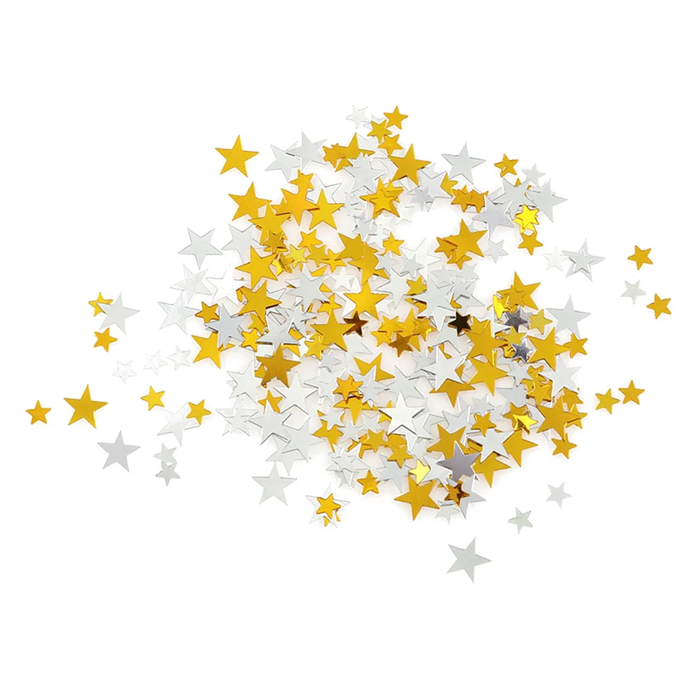 3Pack Pentagram Confetti Silver Golden 6-10mm Glitter Confetti Party Decoration Supplies Christmas Home Bar Cafe Office 
3Pack Pentagram Confetti Silver Golden 6-10mm Glitter Confetti Party Decoration Supplies Christmas Home Bar Cafe Office