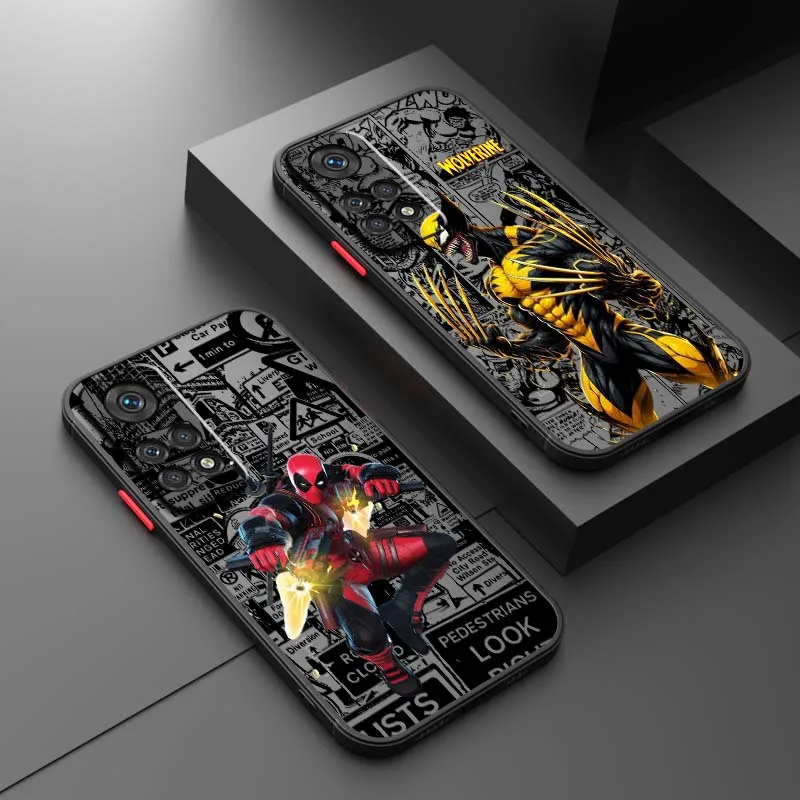 Wolverine Deadpool Groot Cool Phone Case For Xiaomi Redmi 114C 13C 13 12C 11A 10A K70 K60 K50 K40 K30 K20 Frosted Translucent
Wolverine Deadpool Groot Cool Phone Case For Xiaomi Redmi 114C 13C 13 12C 11A 10A K70 K60 K50 K40 K30 K20 Frosted Translucent