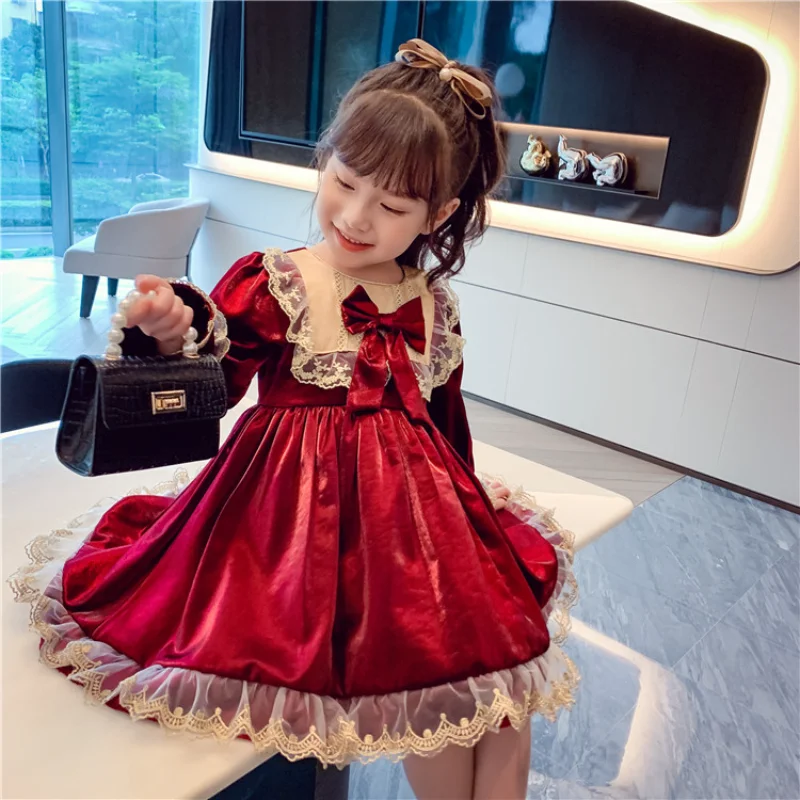 Infant Baby Girls Princess Dresses Children Birthday Party Christmas Costume Dress Kid Bowknot Long-sleeve Clothes Fashion Dress
Infant Baby Girls Princess Dresses Children Birthday Party Christmas Costume Dress Kid Bowknot Long-sleeve Clothes Fashion Dress