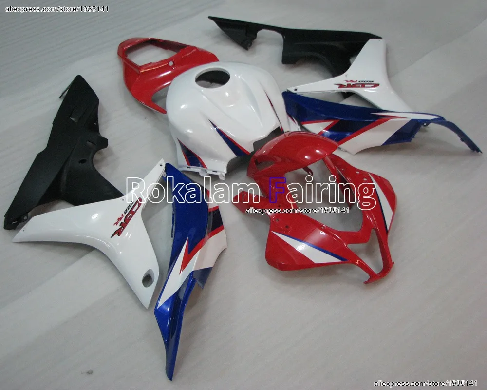 Для Honda CBR600RR F5 2007 2008 CBR600 RR 07 08 CBR ABS кузов комплект обтекателя мотоцикла (литье под давлением)
Для Honda CBR600RR F5 2007 2008 CBR600 RR 07 08 CBR ABS кузов комплект обтекателя мотоцикла (литье под давлением)