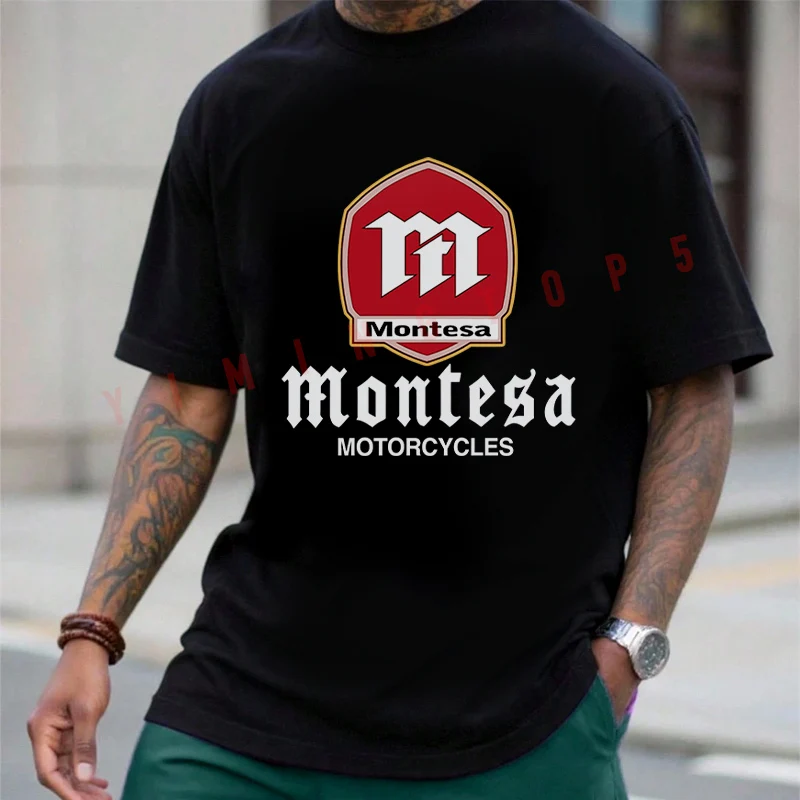 Montesa Motorcycle Print Men's T-shirt Moto Summer Cotton Short Sleeved Casual O-Neck Unisex Tops
Montesa Motorcycle Print Men's T-shirt Moto Summer Cotton Short Sleeved Casual O-Neck Unisex Tops