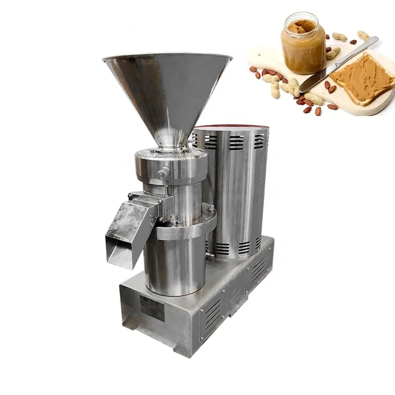High Quality Stainless Steel Almond Peanut Butter Making Machine Tahini Colloid Grinder Vertical Colloid Mill For Mayonnaise
High Quality Stainless Steel Almond Peanut Butter Making Machine Tahini Colloid Grinder Vertical Colloid Mill For Mayonnaise