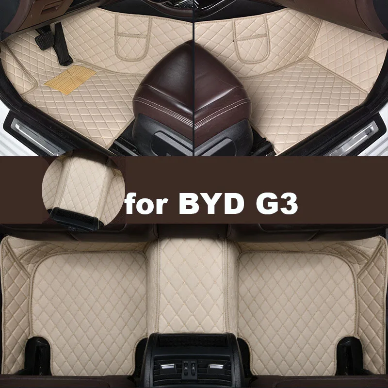 Autohome Car Floor Mats For BYD G3 2010-2016 Year Upgraded Version Foot Coche Accessories Carpetscustomized
Autohome Car Floor Mats For BYD G3 2010-2016 Year Upgraded Version Foot Coche Accessories Carpetscustomized