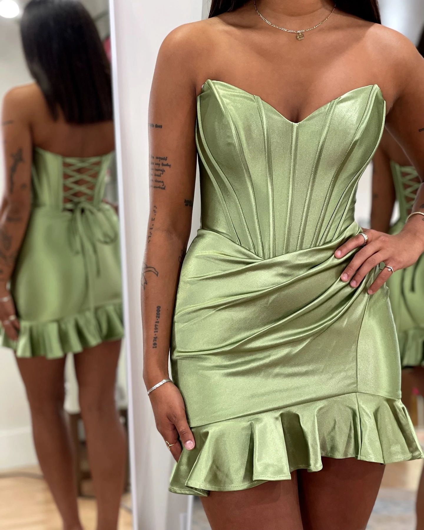 Коктейльное вечернее платье цвета фуксии с рюшами, шалфейно-зеленое, сладкое 16, полуформальное, Hoco, выпускное платье для гала-концерта, праздник для интервью
Коктейльное вечернее платье цвета фуксии с рюшами, шалфейно-зеленое, сладкое 16, полуформальное, Hoco, выпускное платье для гала-концерта, праздник для интервью