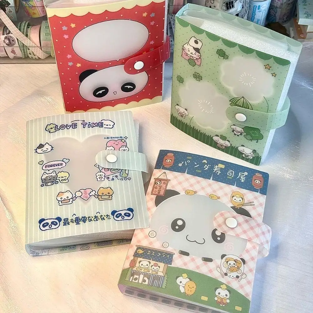 Clover Design A6 Storage Binder Panda Theme Vintage Showa Style Stickers Binder Stationery Fixed-page Sticker Storage Book
Clover Design A6 Storage Binder Panda Theme Vintage Showa Style Stickers Binder Stationery Fixed-page Sticker Storage Book