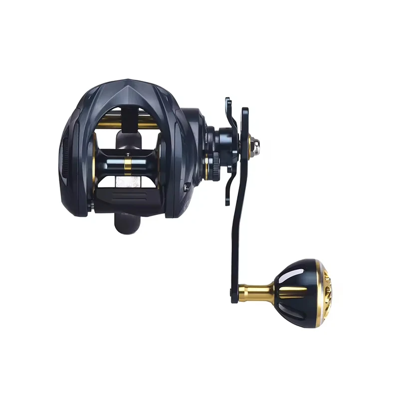 Deep Spool 12kg Max Drag with Ball Knob and Magnetic Brake for Salt Water Baitcasting Fishing Reel
Deep Spool 12kg Max Drag with Ball Knob and Magnetic Brake for Salt Water Baitcasting Fishing Reel