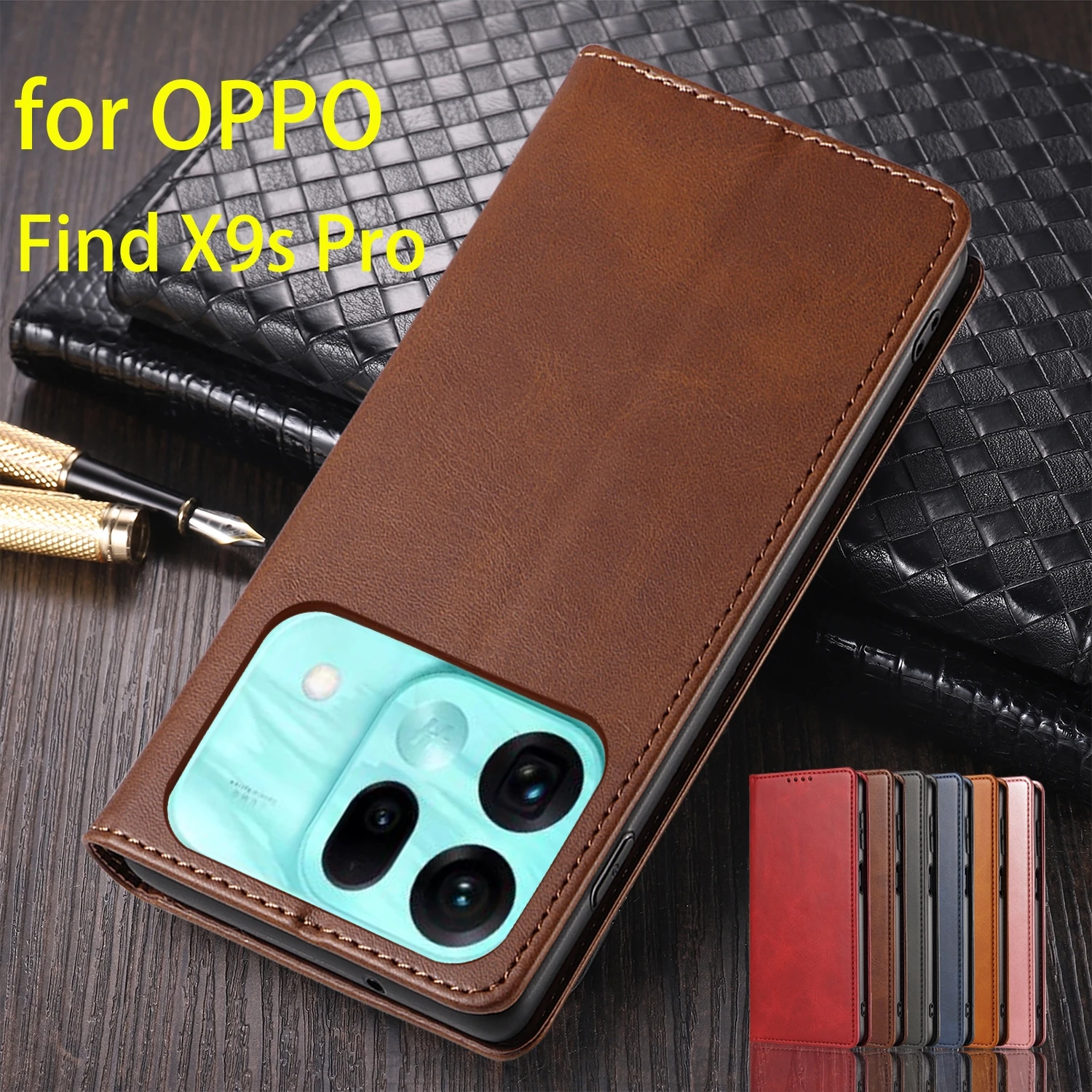 Leather Case for OPPO Find X9s Pro Flip Case Card Holder Holster Magnetic Attraction Cover Wallet Case Capa Fundas Coque
Leather Case for OPPO Find X9s Pro Flip Case Card Holder Holster Magnetic Attraction Cover Wallet Case Capa Fundas Coque