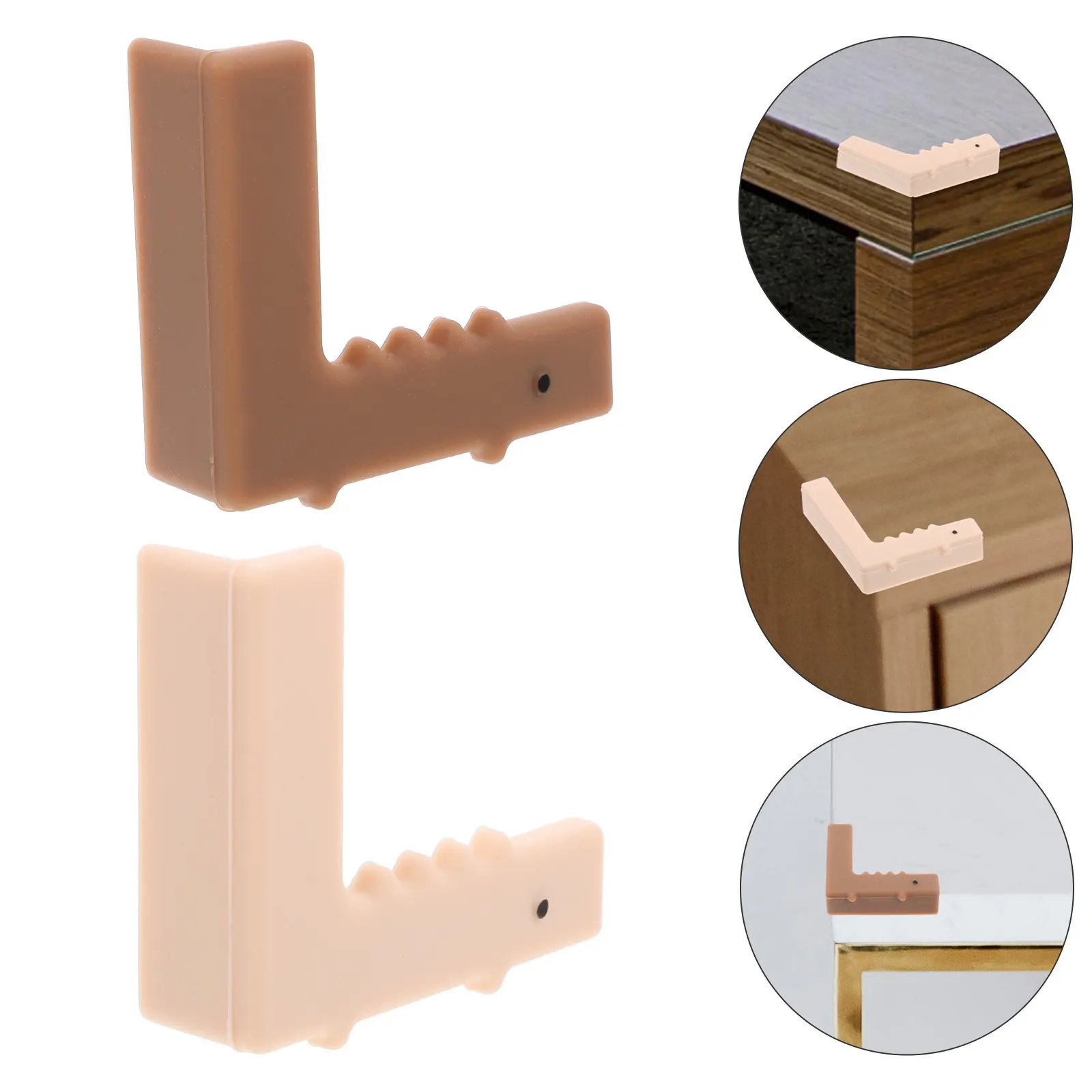 4Pcs Corner Protectors Safe Silicone Table Corner Guards Furniture Edge Protectors Prevent Collision for Home Furniture
4Pcs Corner Protectors Safe Silicone Table Corner Guards Furniture Edge Protectors Prevent Collision for Home Furniture