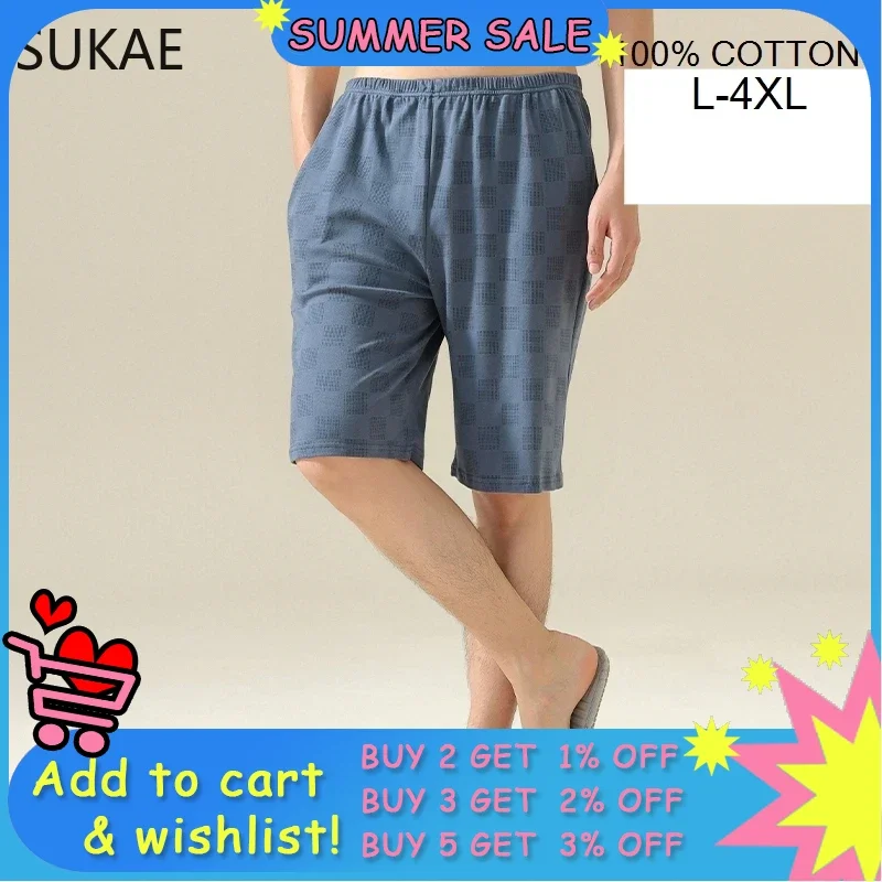Мужские летние шорты SUKAE из 100% хлопка, шорты для мужчин, короткие штаны, высококачественное клетчатое Нижнее Белье для сна для мальчиков, Мужская одежда для сна
Мужские летние шорты SUKAE из 100% хлопка, шорты для мужчин, короткие штаны, высококачественное клетчатое Нижнее Белье для сна для мальчиков, Мужская одежда для сна