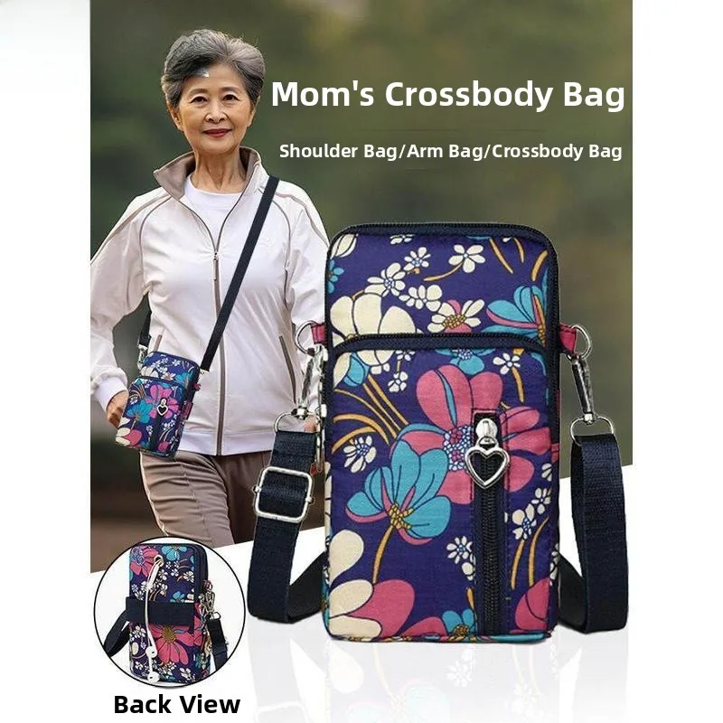 Shoulder Bag Mom Running Neck Hanging Phone Bag Women's Crossbody Bag Mobile Phone Pouch for Elderly People Walking And Running
Shoulder Bag Mom Running Neck Hanging Phone Bag Women's Crossbody Bag Mobile Phone Pouch for Elderly People Walking And Running