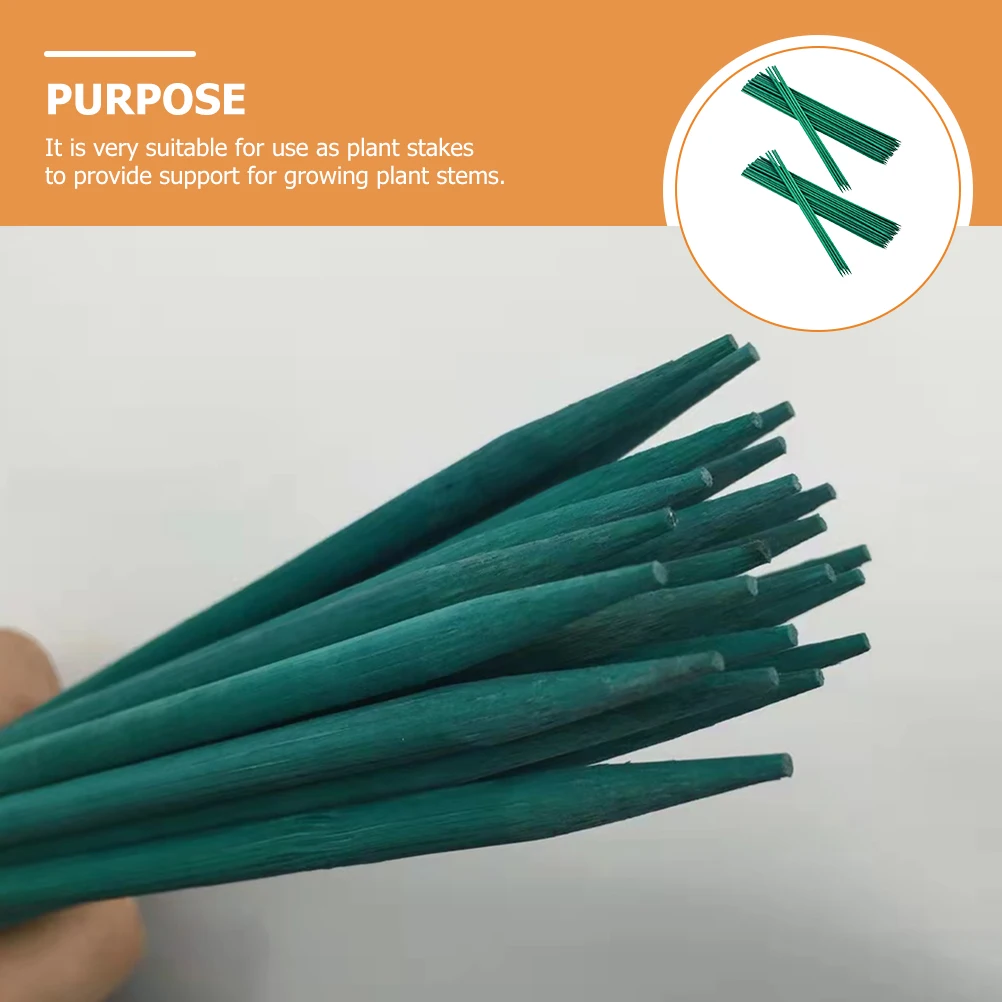 50pcs Bamboo Sticks 38x4mm Plant Support Stakes for Garden Tomato Flowers Vegetables Growing Straight Beautifully
50pcs Bamboo Sticks 38x4mm Plant Support Stakes for Garden Tomato Flowers Vegetables Growing Straight Beautifully