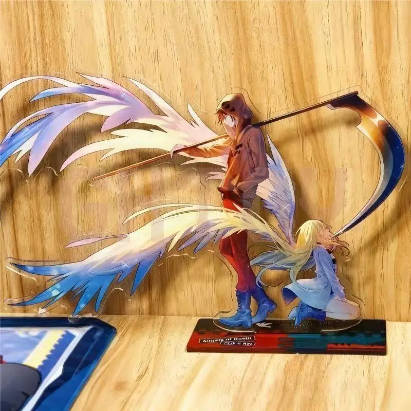 8*10cm Angels of Death Acrylic Stand Anime Peripheral Stand Model Desktop Display Ornament Collection Birthday Gift for Girl Boy
8*10cm Angels of Death Acrylic Stand Anime Peripheral Stand Model Desktop Display Ornament Collection Birthday Gift for Girl Boy