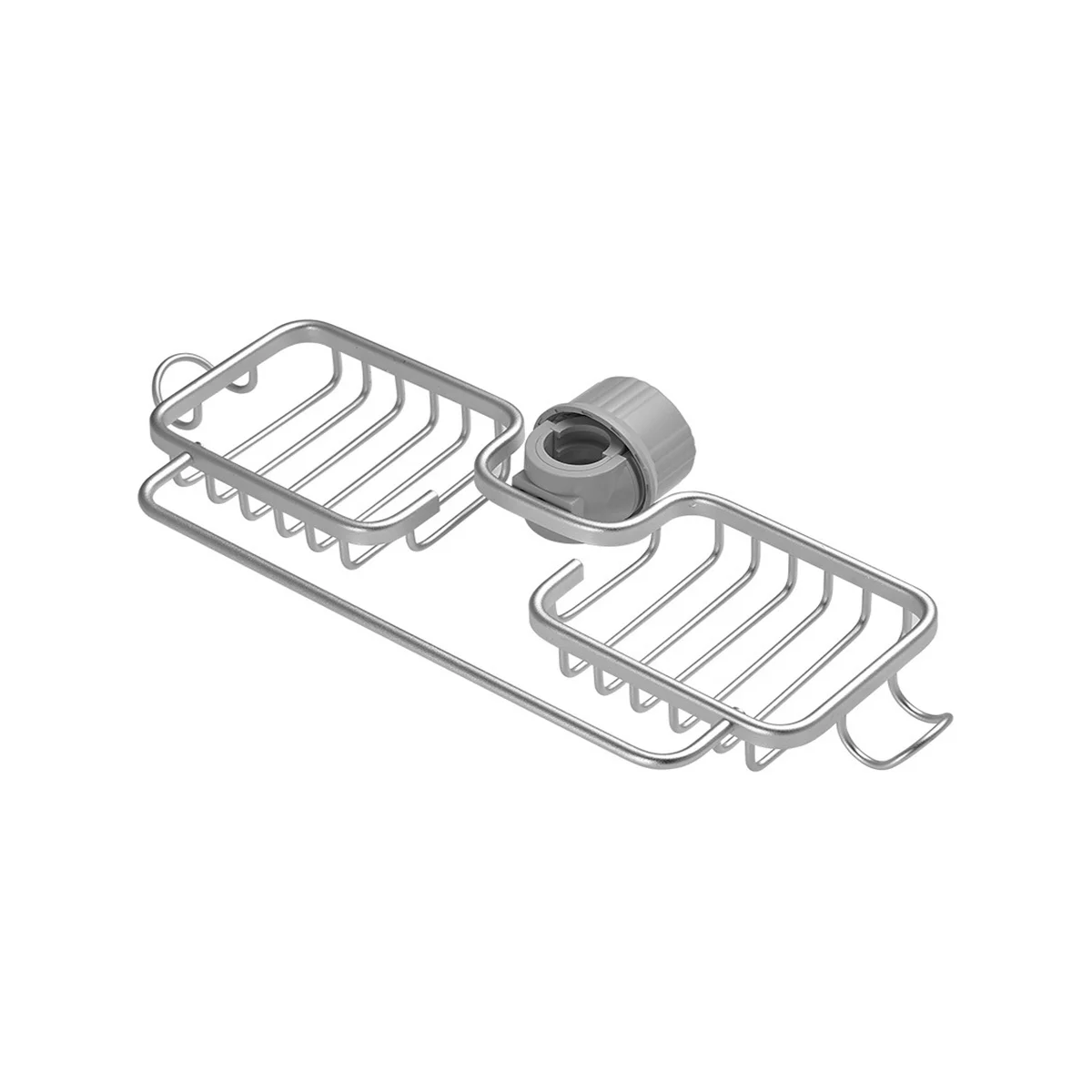 Kitchen Space Aluminum Sink Drain Rack Sponge Storage Faucet Holder Soap Drainer Shelf Basket Organizer,Silver
Kitchen Space Aluminum Sink Drain Rack Sponge Storage Faucet Holder Soap Drainer Shelf Basket Organizer,Silver